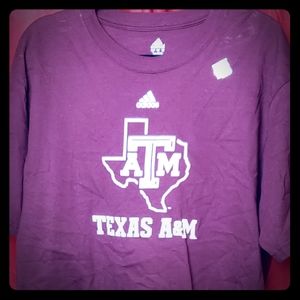 NWT - Adidas Texas A&M Tee